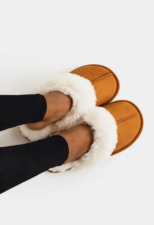 Fur Trim Slipper - Image 2
