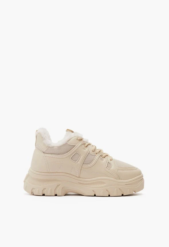 Georgia Faux Fur Sneaker
