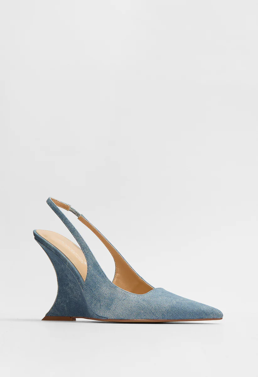 Gigi Slingback Wedge Pump - Image 3