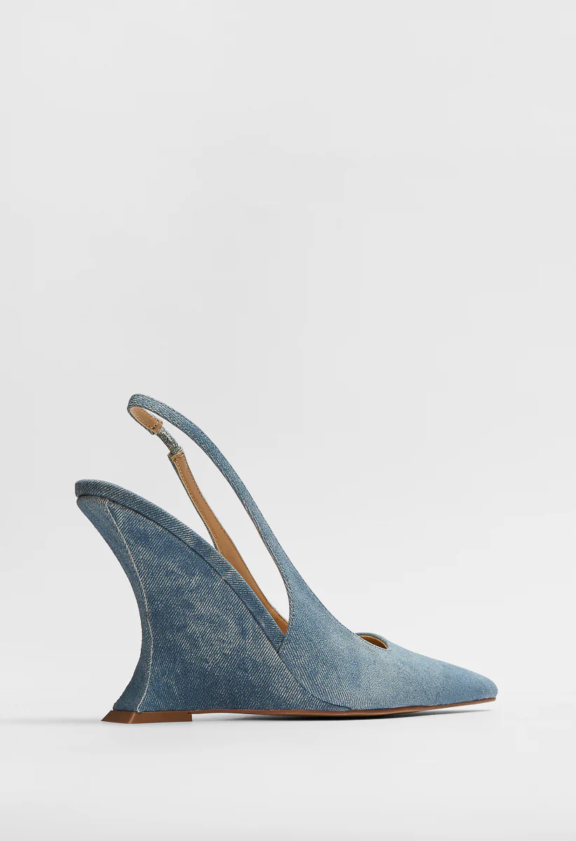 Gigi Slingback Wedge Pump - Image 4