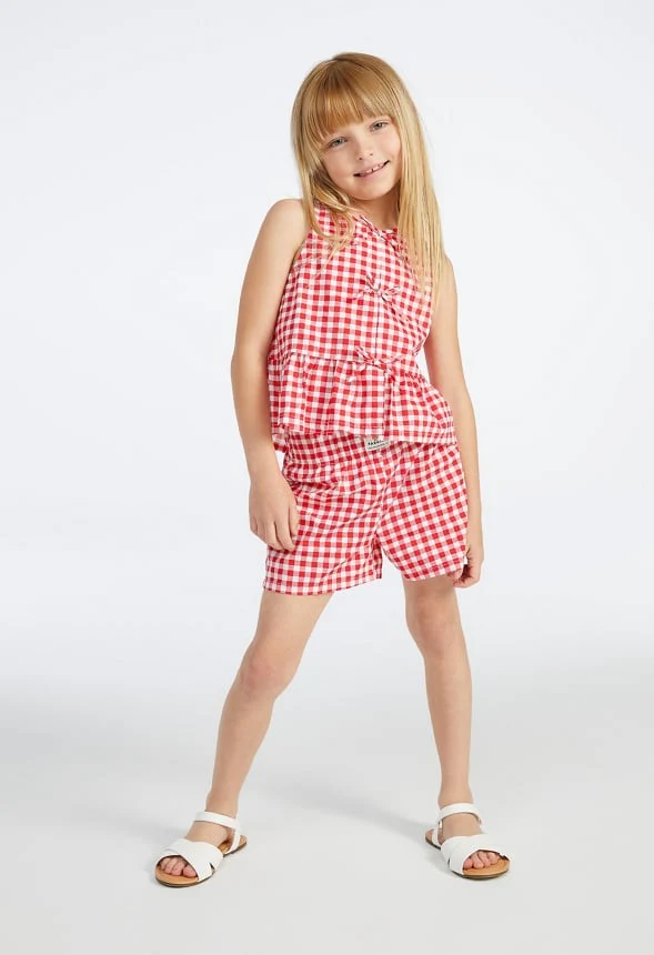 Gingham Bow Tied Tank - Image 2