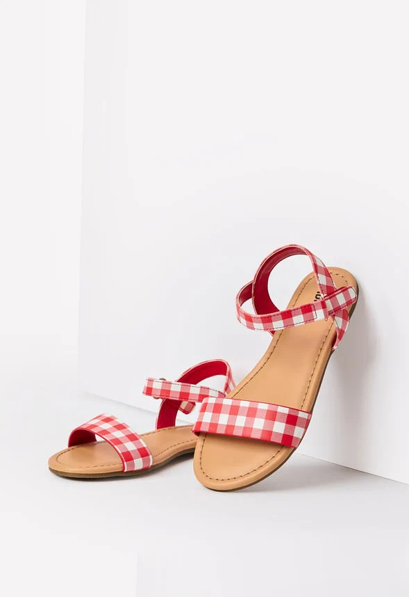Gingham Sandal - Image 2