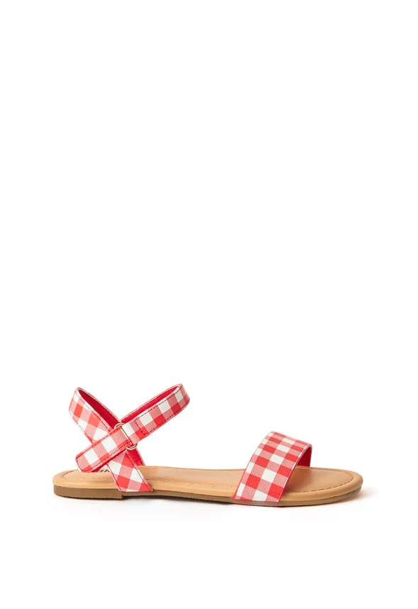Gingham Sandal - Image 3