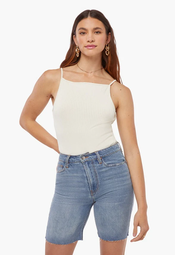 Girlfriend Denim Shorts - Image 2