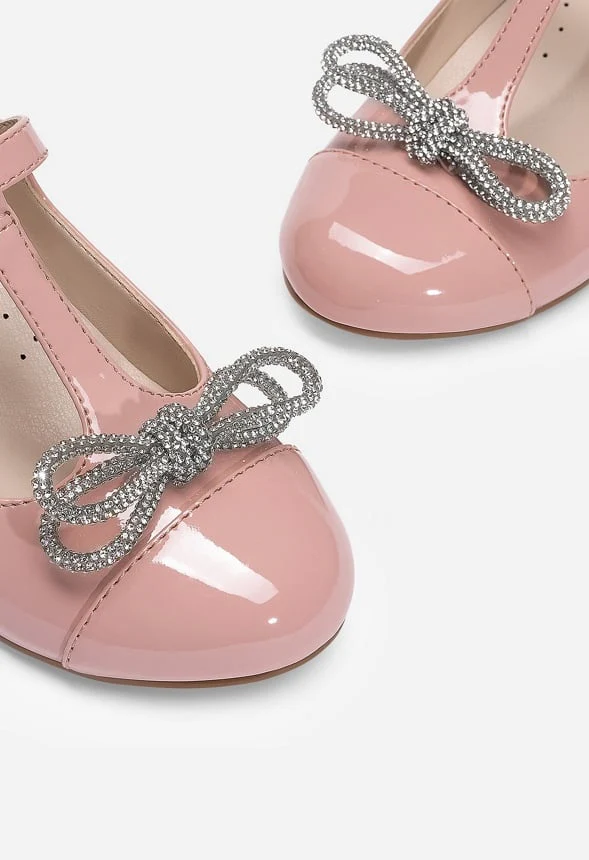 Girls Bow Mary Jane Shoes - Image 6