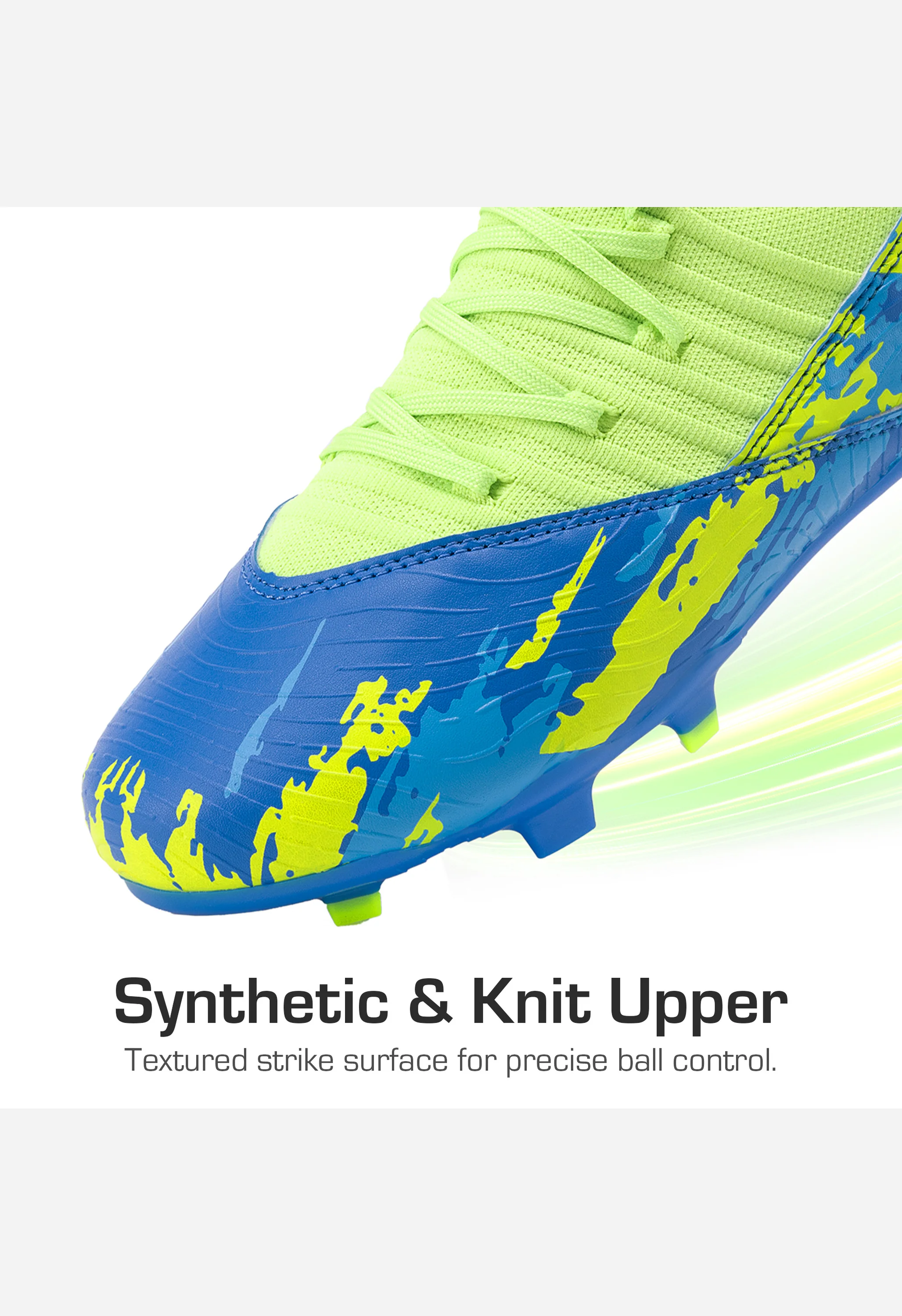 Girls Boys Soccer Cleats Youth Firm Groud Outdoor Sports Athletic Mid-top Football Shoes for Little/Big Kid - Image 4