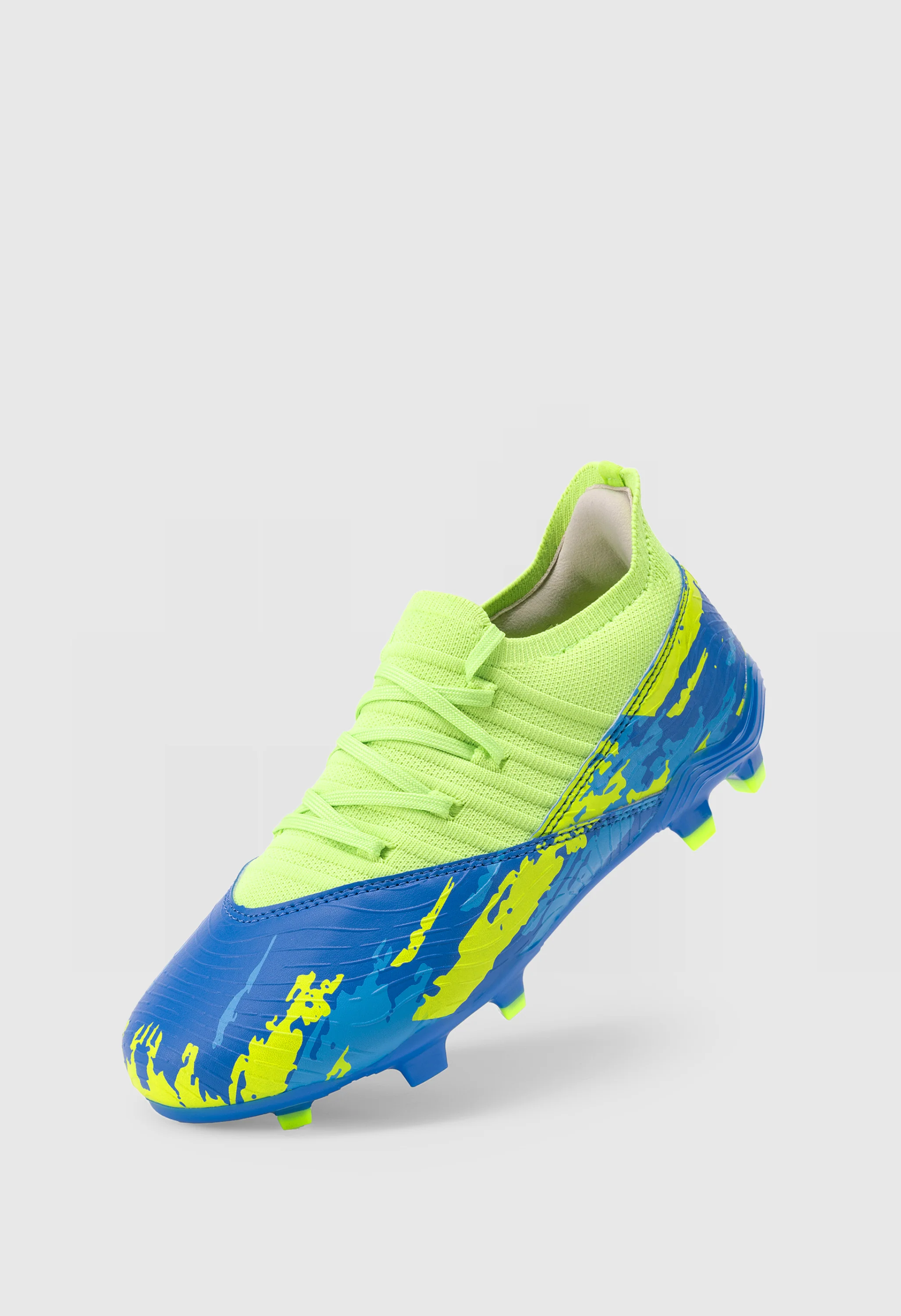 Girls Boys Soccer Cleats Youth Firm Groud Outdoor Sports Athletic Mid-top Football Shoes for Little/Big Kid - Image 6