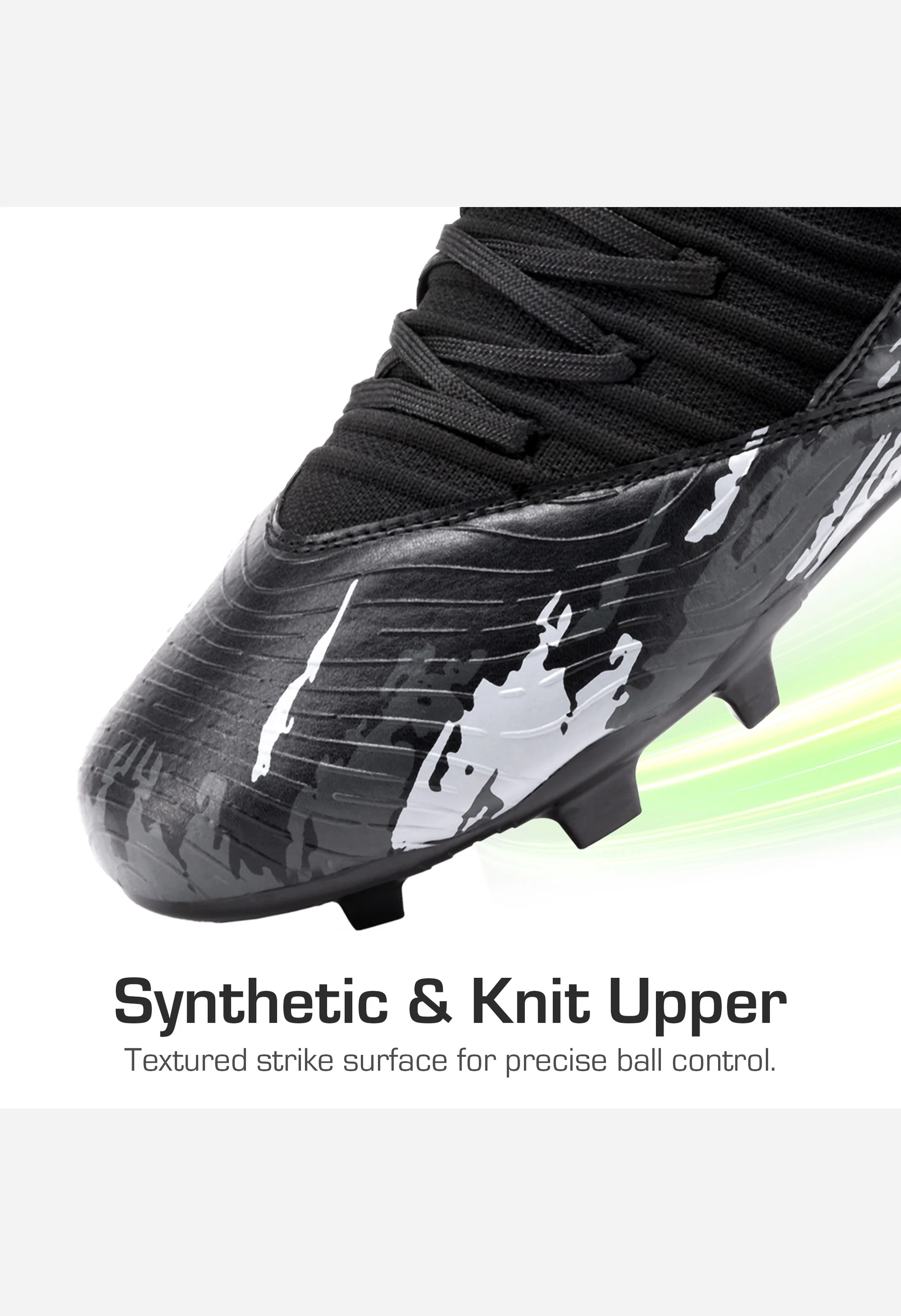 Girls Boys Soccer Cleats Youth Firm Groud Outdoor Sports Athletic Mid-top Football Shoes for Little/Big Kid - Image 4