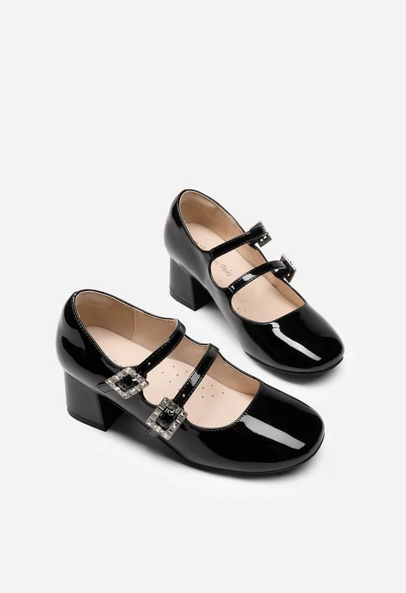 Girls Chunky Mary Jane Pump - Image 2