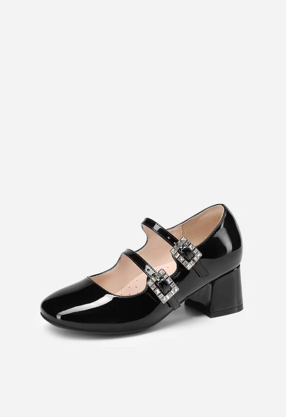 Girls Chunky Mary Jane Pump - Image 3