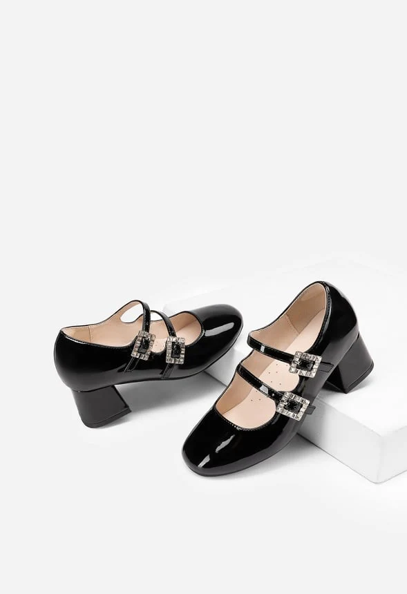 Girls Chunky Mary Jane Pump - Image 4