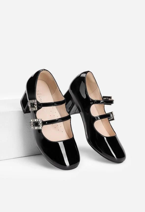 Girls Chunky Mary Jane Pump - Image 5