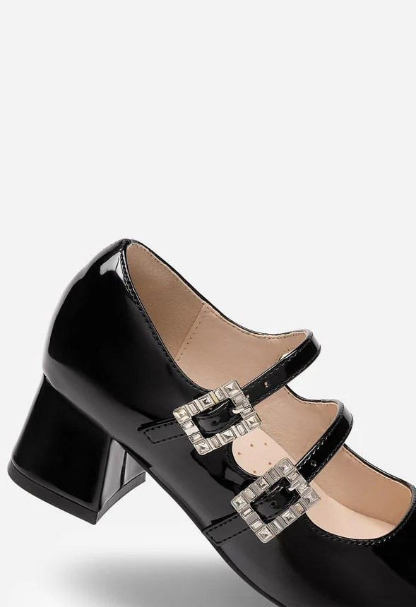 Girls Chunky Mary Jane Pump - Image 6