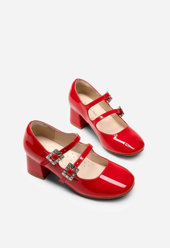 Girls Chunky Mary Jane Pump - Image 2