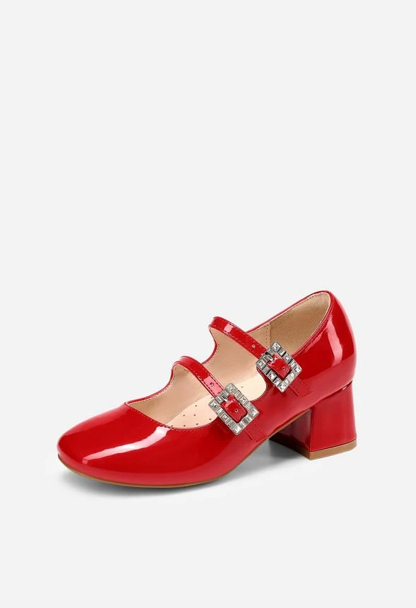 Girls Chunky Mary Jane Pump - Image 3