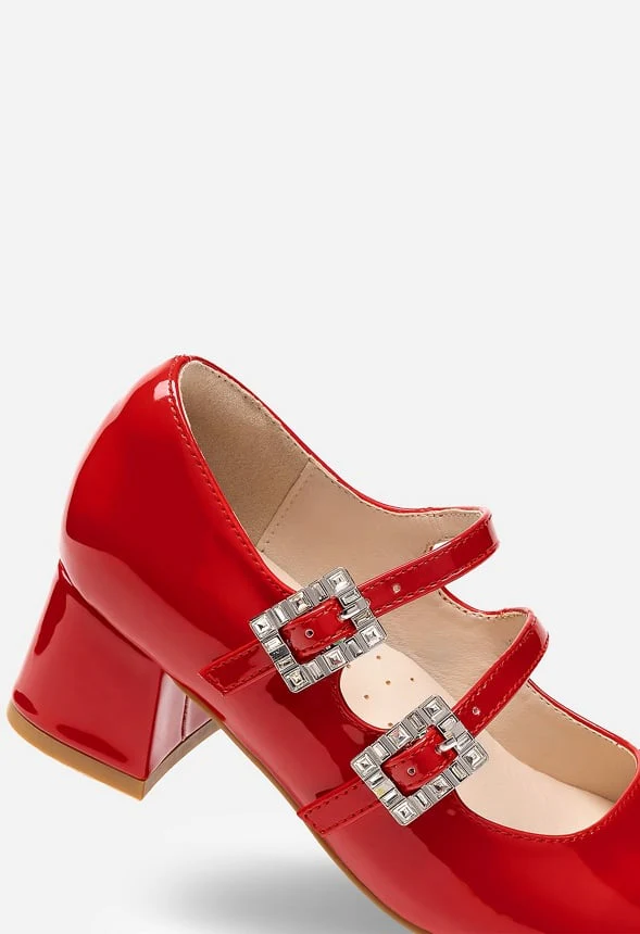 Girls Chunky Mary Jane Pump - Image 4