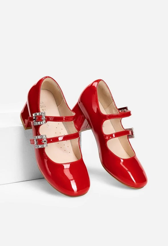 Girls Chunky Mary Jane Pump - Image 6