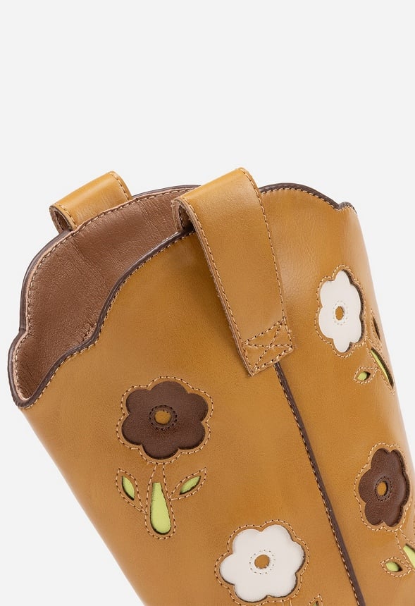 Girls Embroidered Western Boot - Image 4