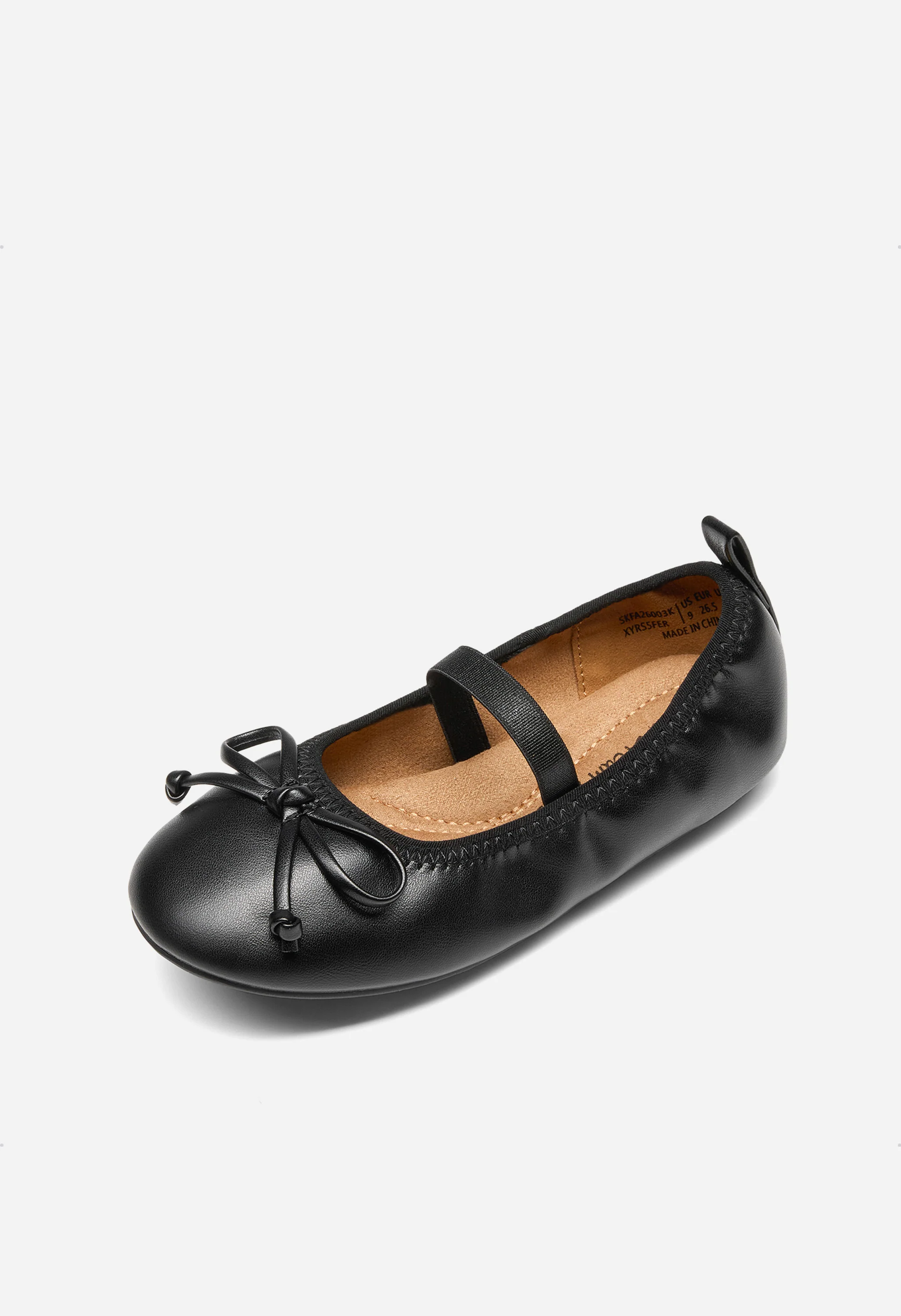 Girls’ Foldable Bow Flats Arch Support Shoes - Image 2