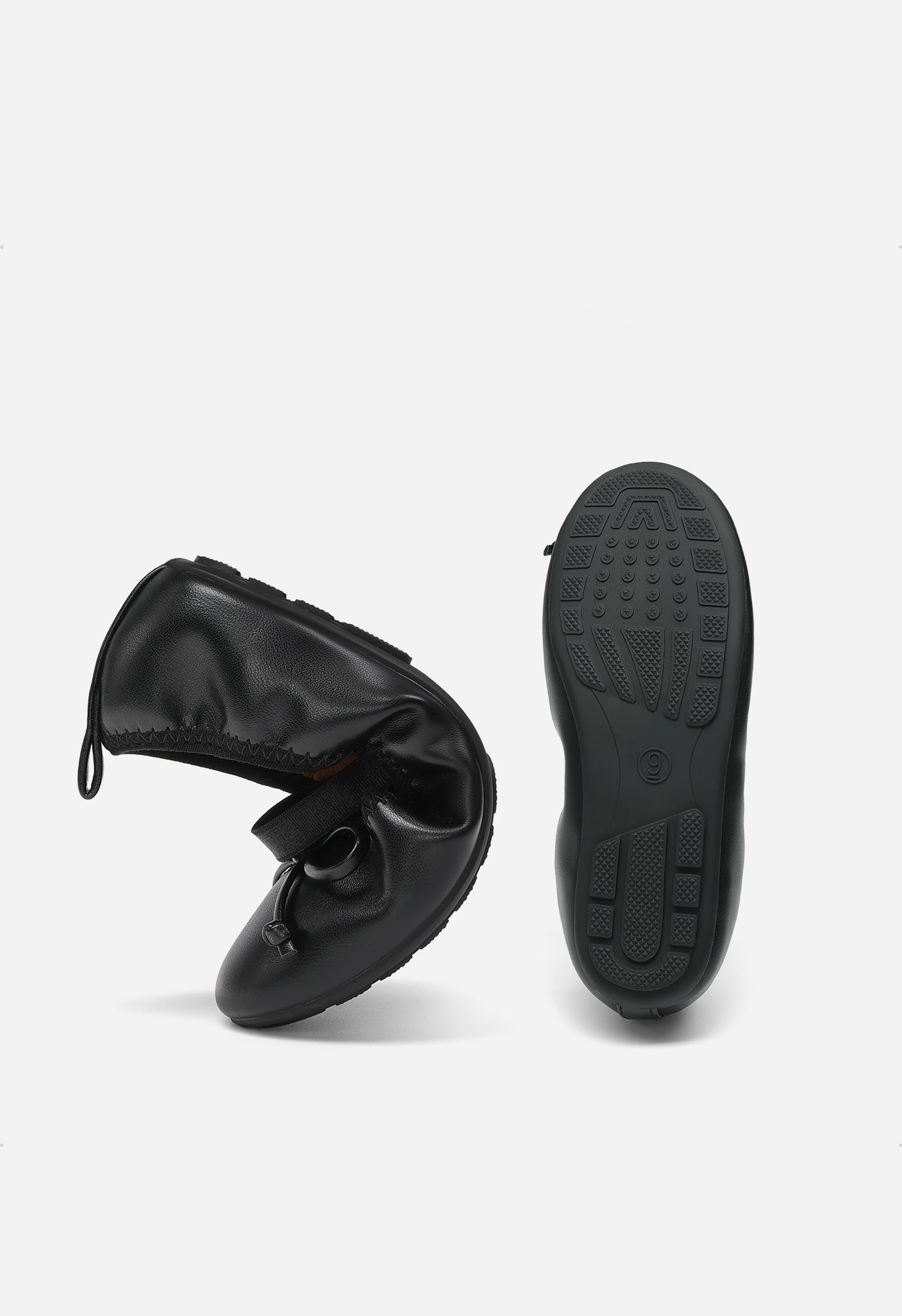 Girls’ Foldable Bow Flats Arch Support Shoes - Image 4