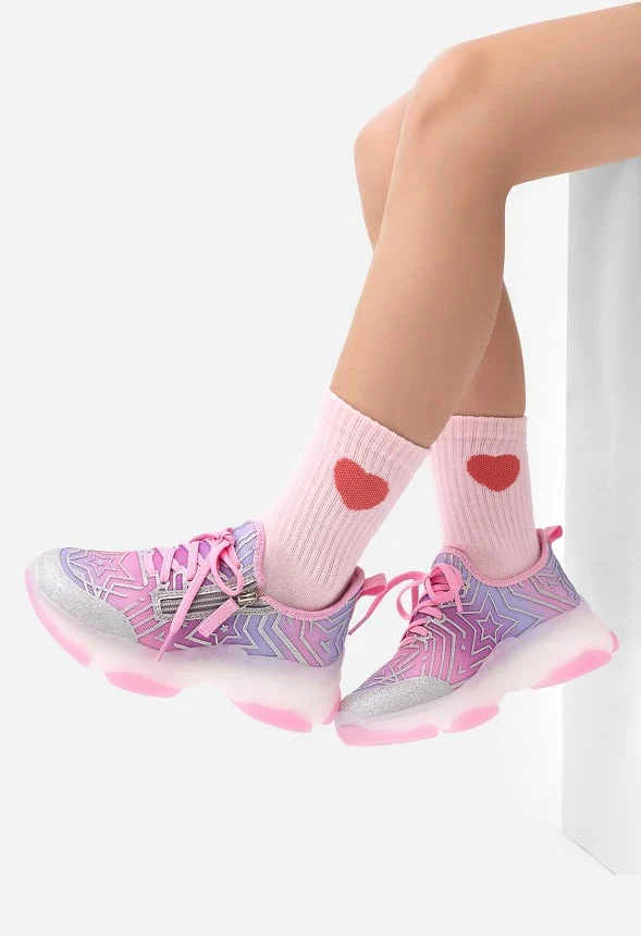Girls Glitter Sneaker - Image 2