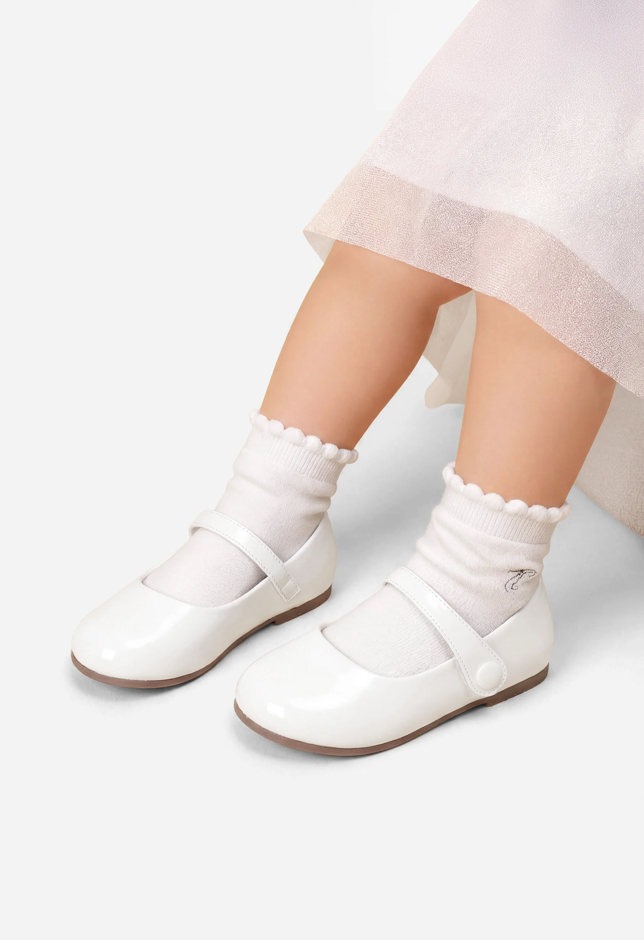Girls’ Mary Jane Flats Arch Support Shoes - Image 2