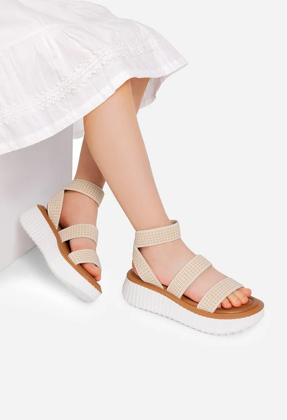 Girls Strap Platform Sandal - Image 2