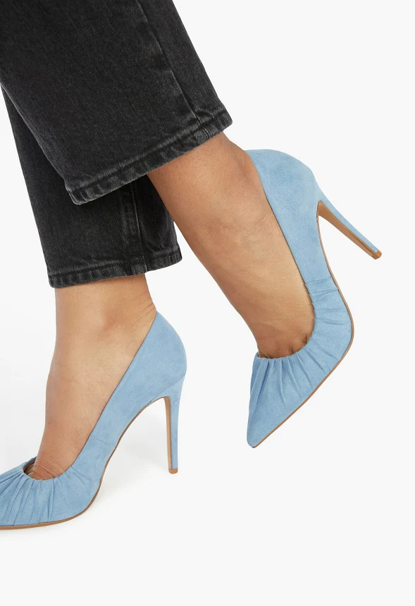 Gisselle Pleated Pointed Toe Pump - Image 5