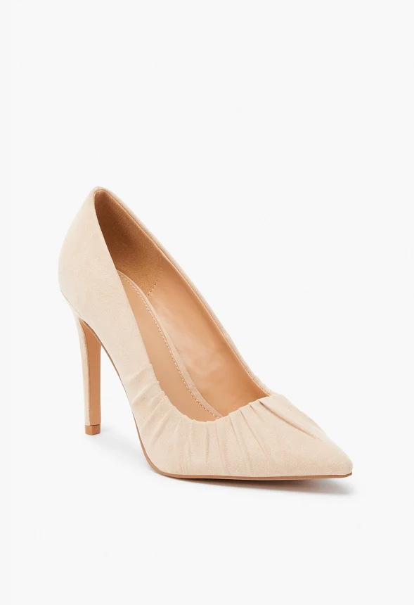 Gisselle Pleated Pointed Toe Pump - Image 2