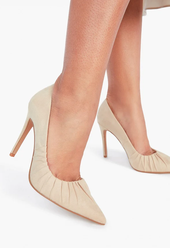 Gisselle Pleated Pointed Toe Pump - Image 5