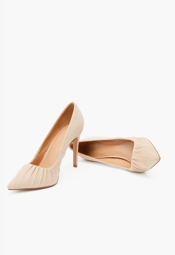 Gisselle Pleated Pointed Toe Pump - Image 6
