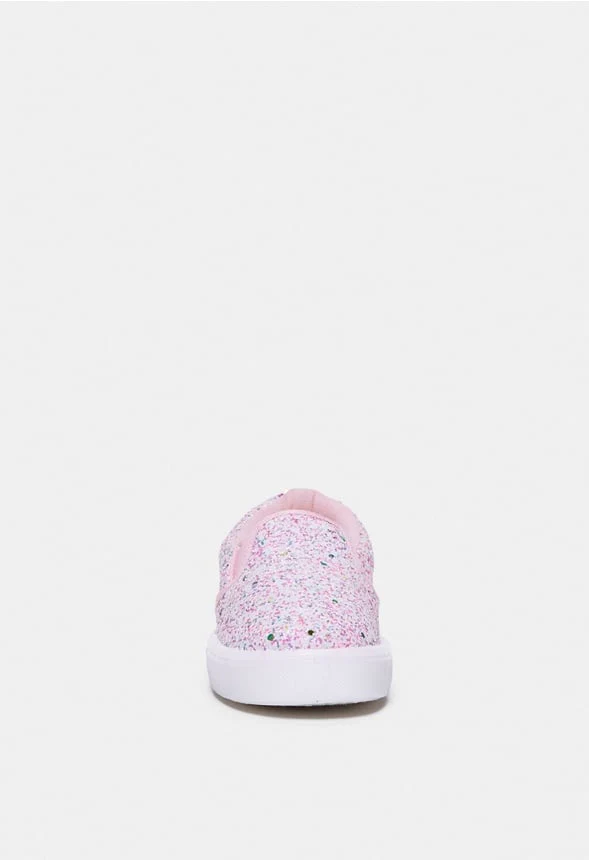 Glitter Light Up Slip On Sneaker - Image 4