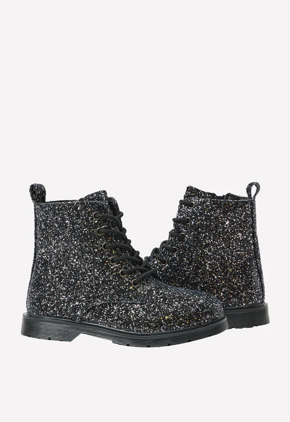 Glitter Lug Sole Boot - Image 2