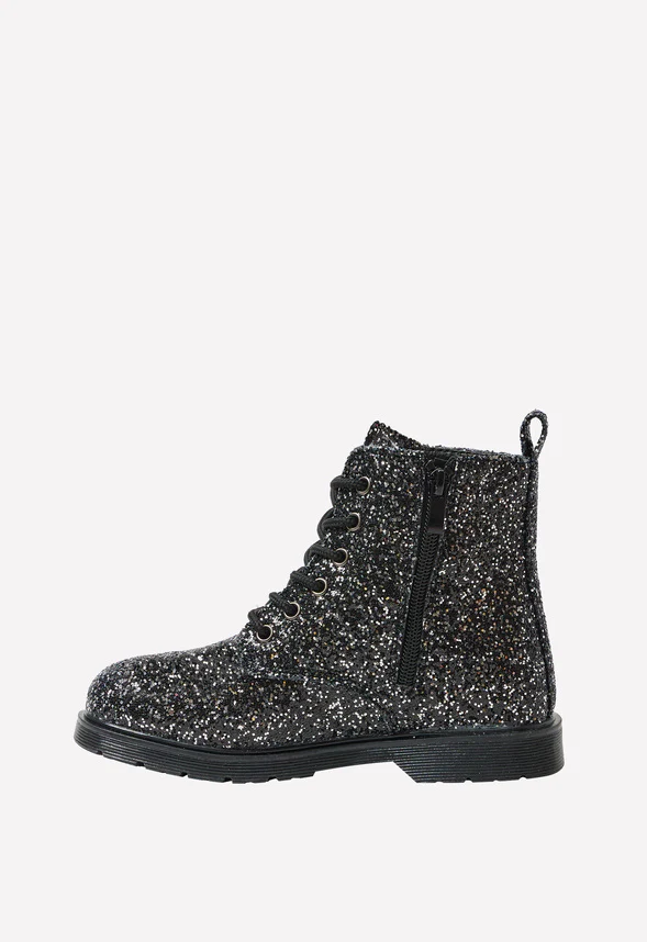 Glitter Lug Sole Boot - Image 4