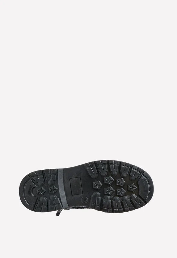 Glitter Lug Sole Boot - Image 7