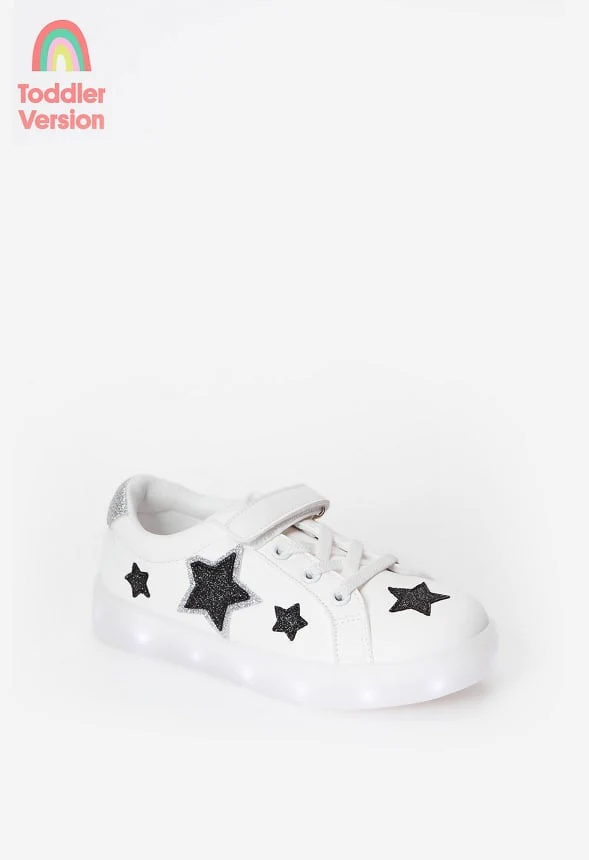 Glitter Star Light Up Sneaker - Image 5