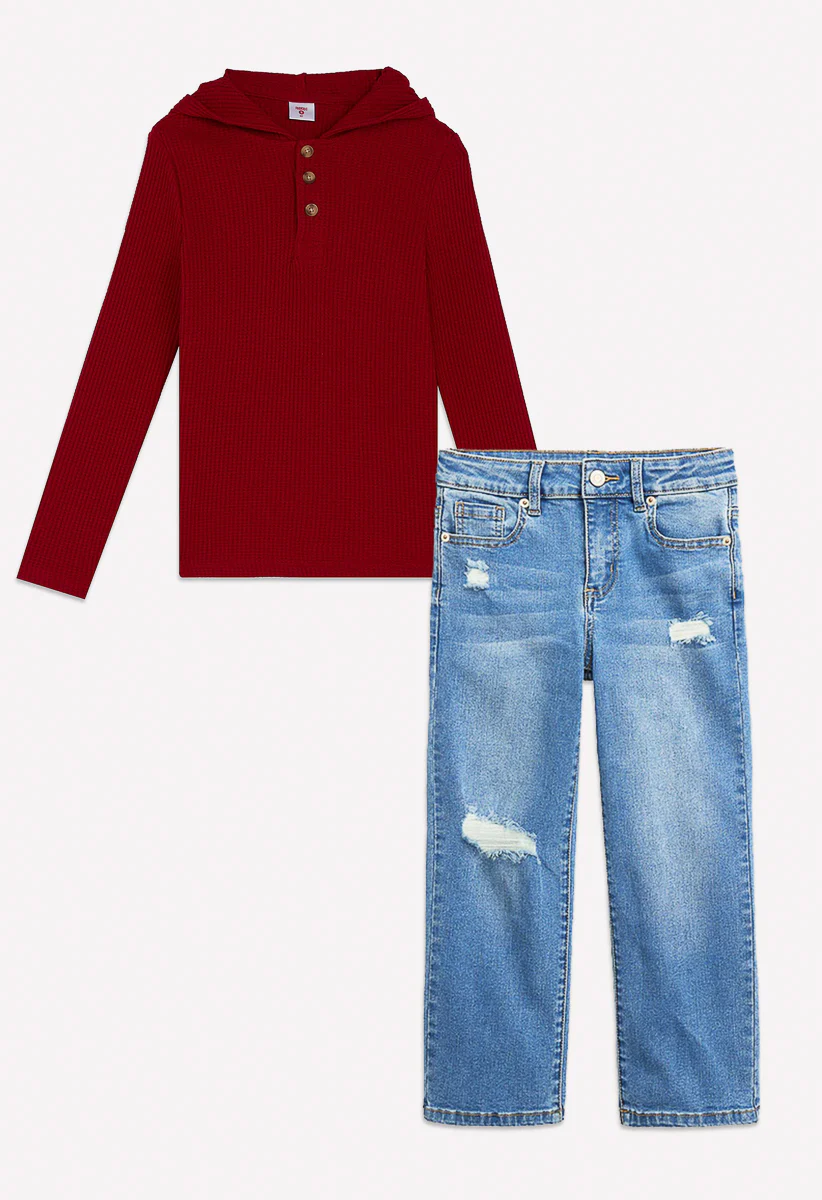 Go Red Go Outfit - Image 3