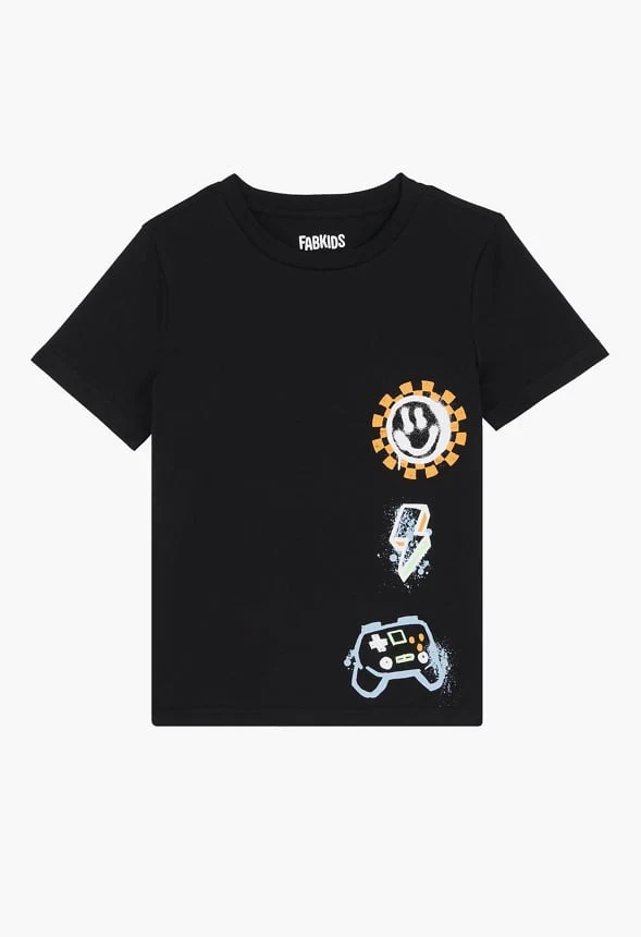 Graffiti Icons Tee - Image 3
