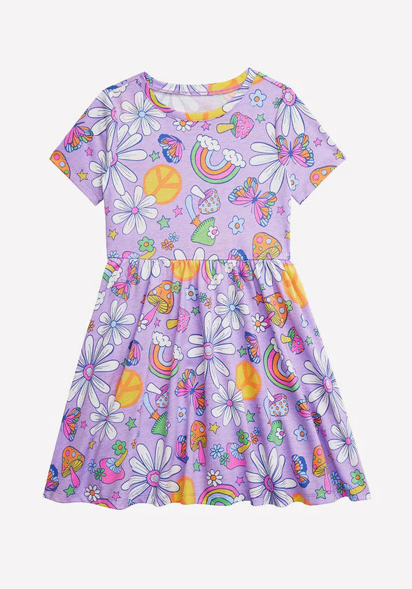 Groovy Girl Fit & Flare Dress - Image 2