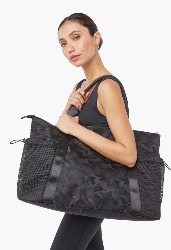 Gym Bag With Mesh Pockets - Image 3
