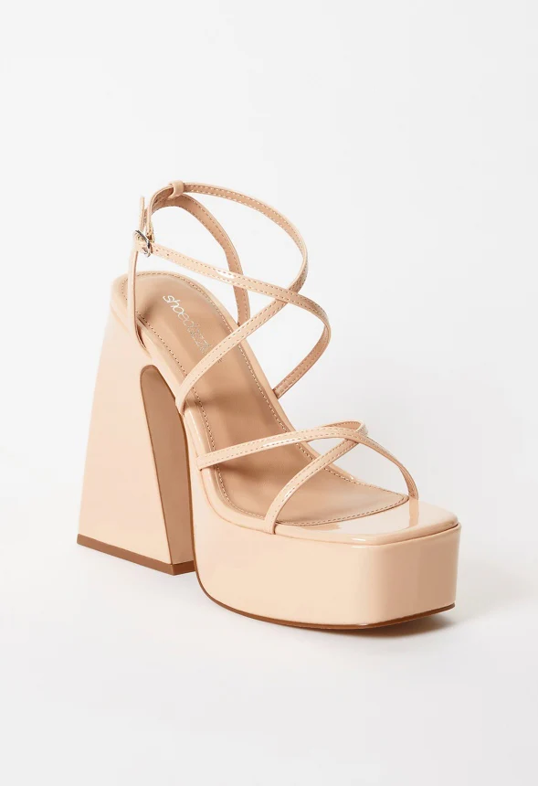 Haisley Platform Heeled Sandal - Image 4
