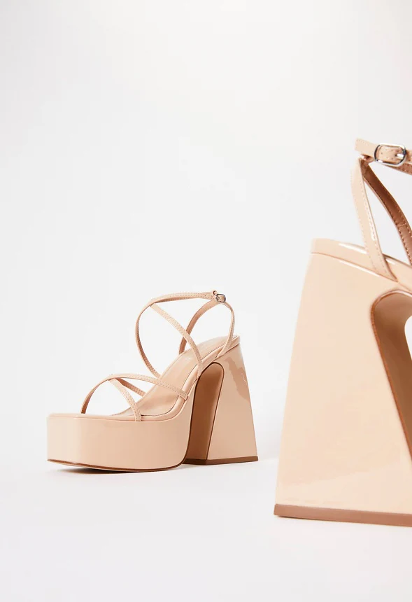 Haisley Platform Heeled Sandal - Image 9