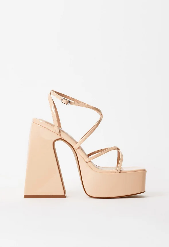 Haisley Platform Heeled Sandal - Image 4