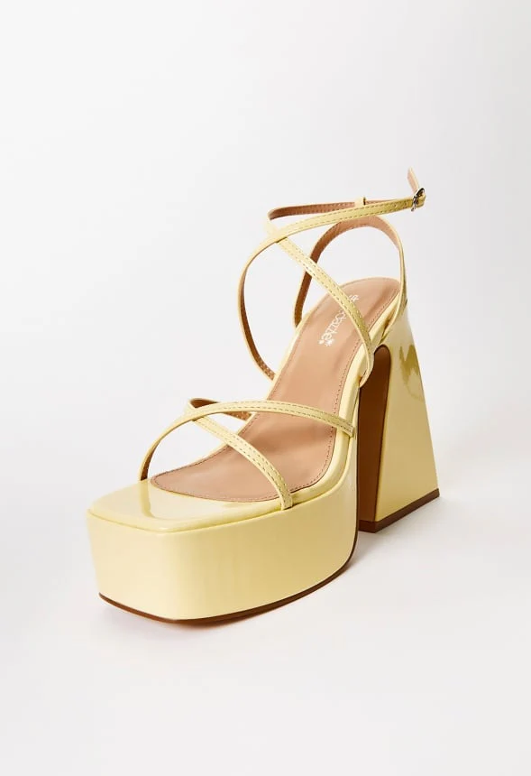 Haisley Platform Heeled Sandal - Image 5