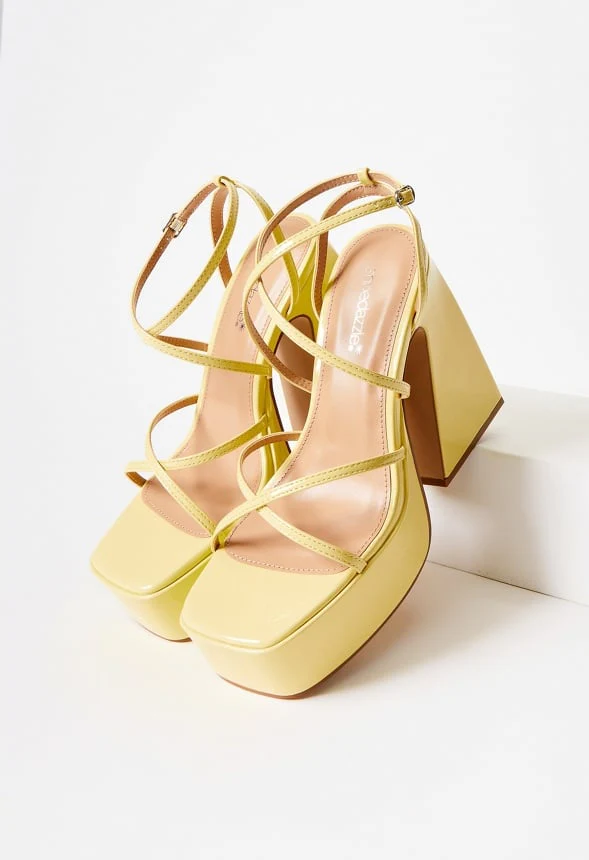 Haisley Platform Heeled Sandal - Image 6