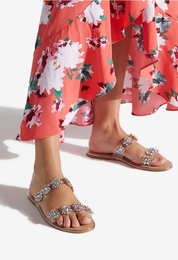 Haleigh Embellished Slide Sandal - Image 2