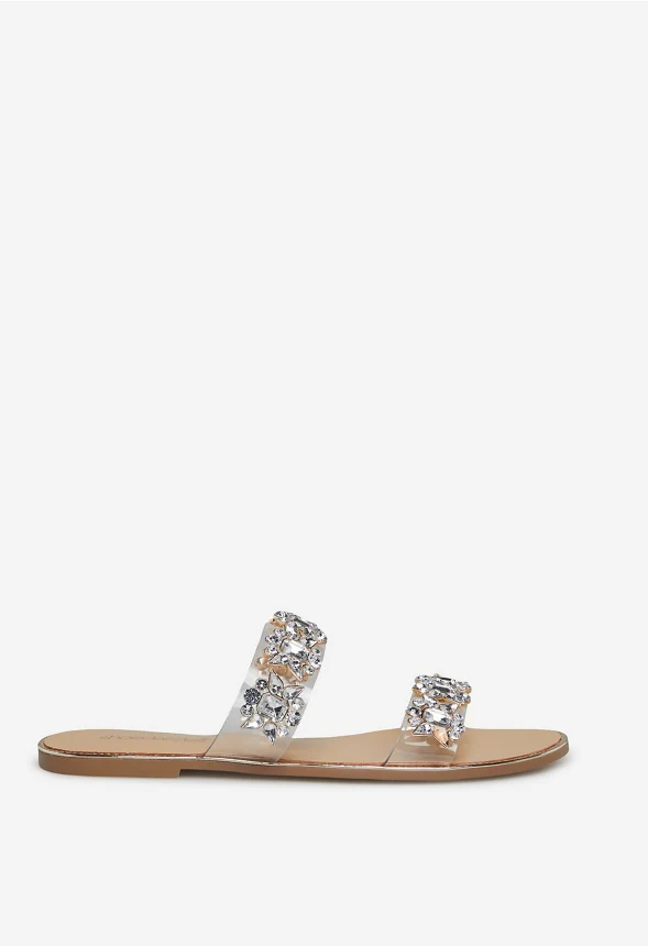 Haleigh Embellished Slide Sandal - Image 3