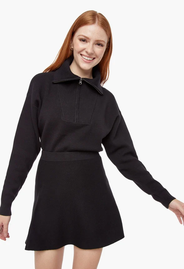 Half Zip Collar Sweater - Image 3