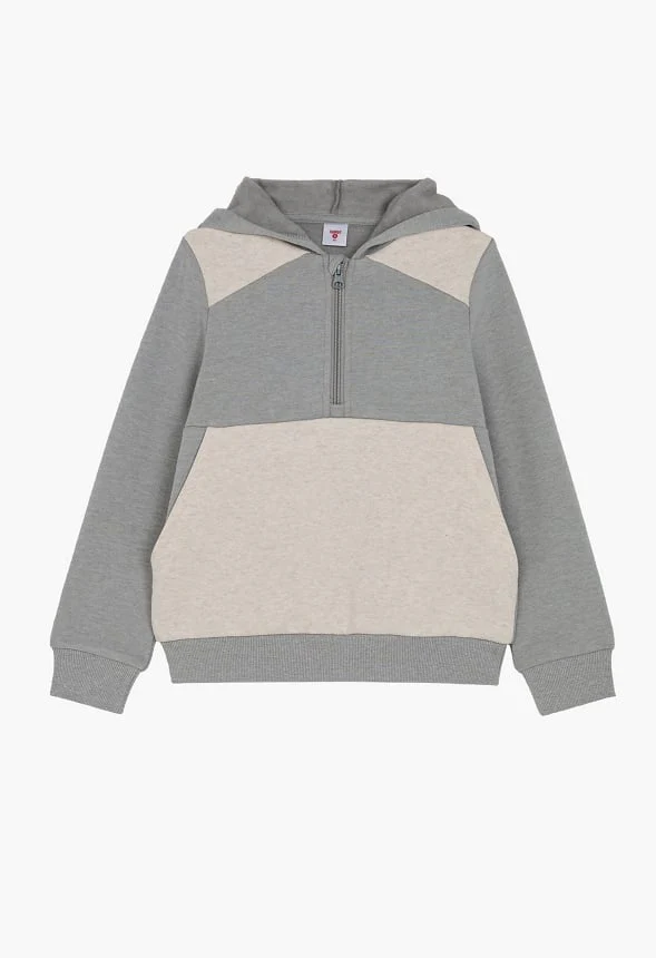 Half Zip Oversized Hoodie - Image 3