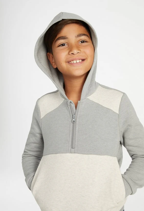 Half Zip Oversized Hoodie - Image 5